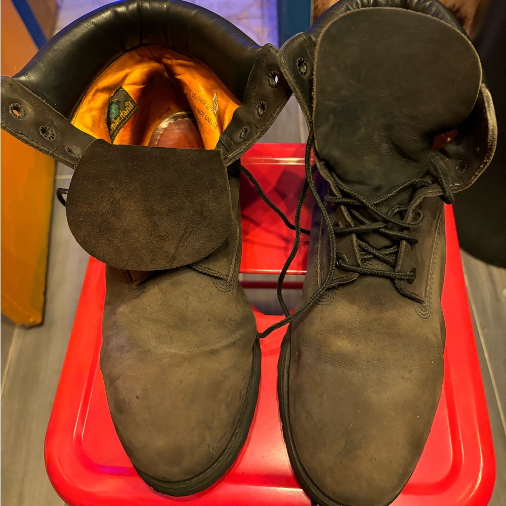 Timberland brown boots size 9 Good condition